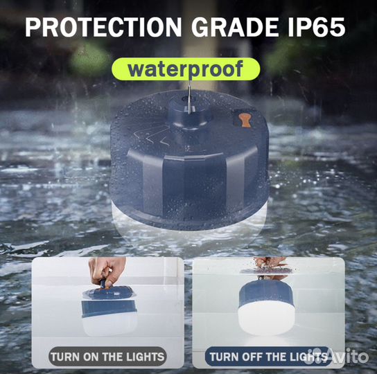 Светодиодная лампа на солнечной батарее