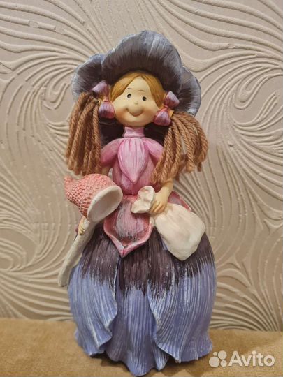 Статуэтка Фея-фиалка цветок девочка