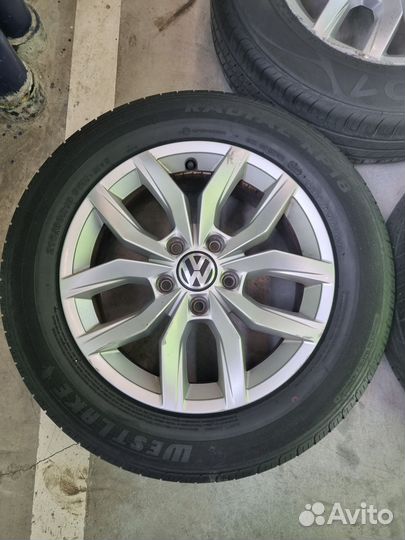 Колеса в сборе с ориг. дисками VW r16 5*112