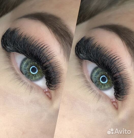 Наращивание ресниц волос ламинирование бровей