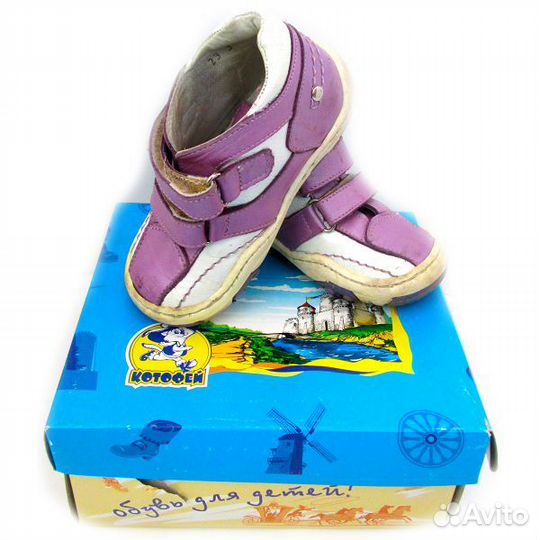 Ботиночки для девочки фирмы «Котофей». Размер 23