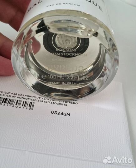 Byredo bal d afrique 100мл