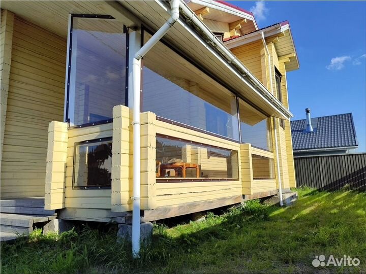 Мягкие окна для беседки