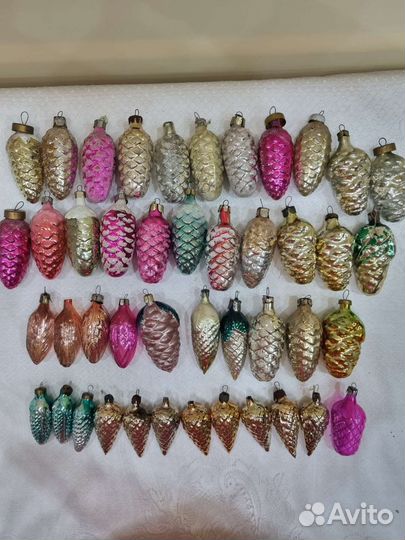 Елочные игрушки.Овощи,фрукты,шишки