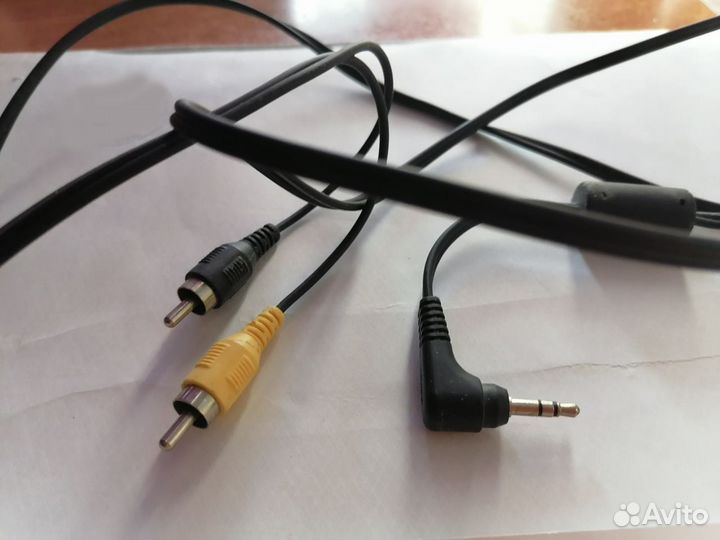 Кабель 2xRCA - mini jack 3.5 mm
