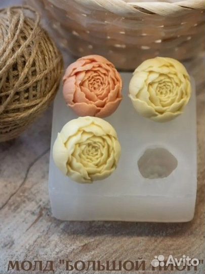 Молд для пионов