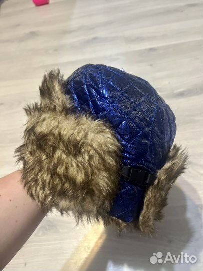 Шапка ушанка мужская