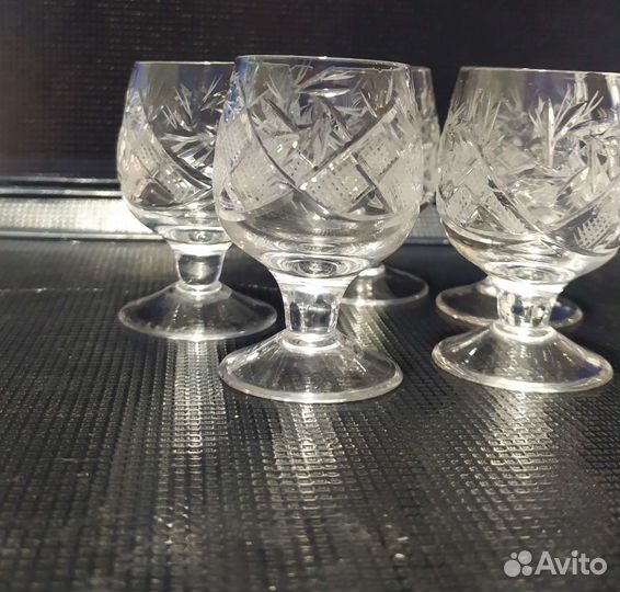 Хрустальные рюмки СССР