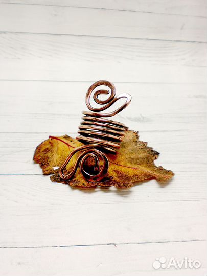 Медные кольца