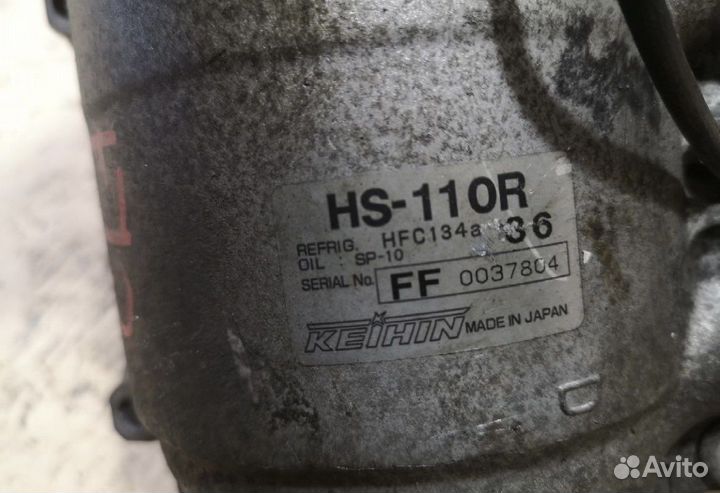 Компрессор кондиционера honda accord cl7 k20a