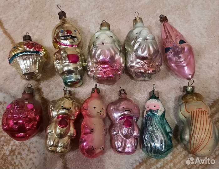 Елочные игрушки СССР