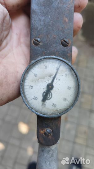 Динамометрический ключ бу