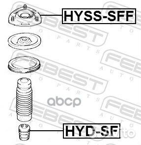 Отбойник переднего амортизатора hyundai santa FE