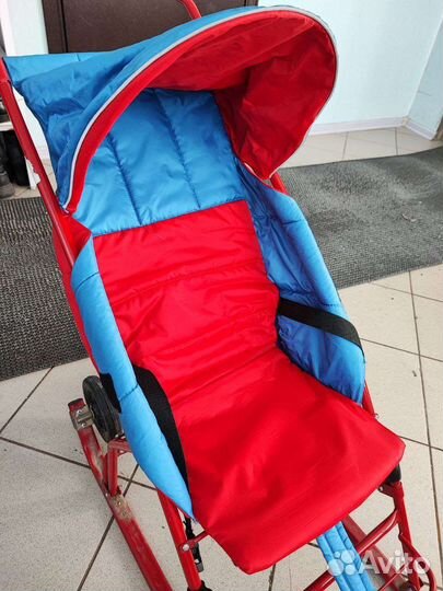 Санки с колесами