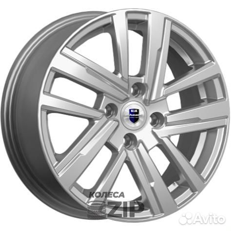 K&K Хант 6x15 4*100 ET37 DIA60.1 Дарк платинум Ли