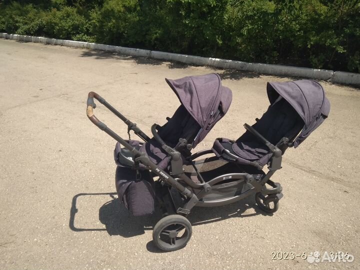 Коляска для двойни