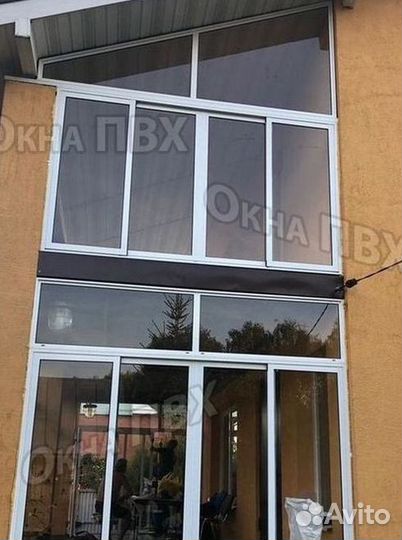 Остекление окон пвх