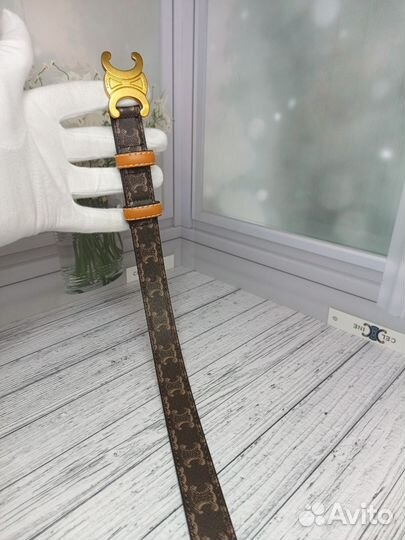 Ремень Женская Celine Люкс Натуральная кожа