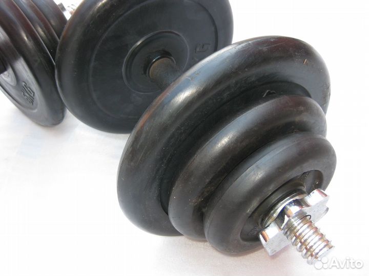 Продам гантели 2х19;17,3;27,2;16;17 обрезиненные