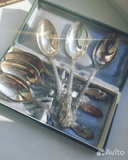 Ложки столовые Роза СССР