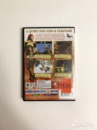 The Bard's Tale зарубежная лицензия DVD-box