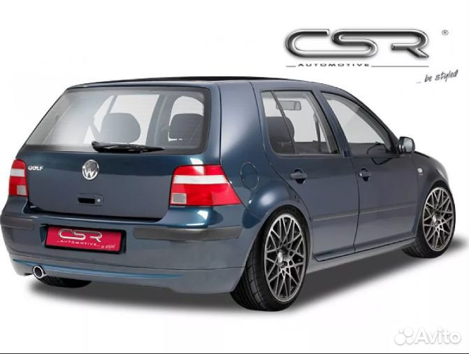 Накладка на задний бампер CSR Volkswagen Golf 4 V1