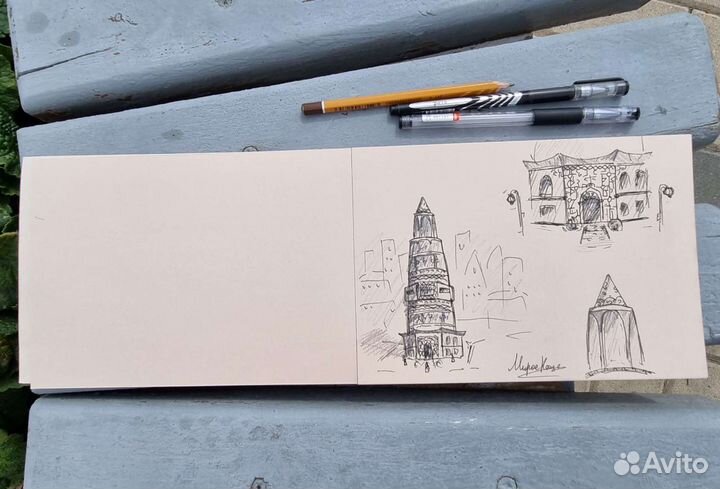 Скетчи, скетчбук с зарисовками