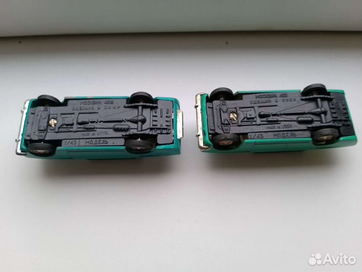 Модель автомобиля СССР 1:43 Москвич 412,408