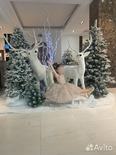 Детское нарядное платье 122-128