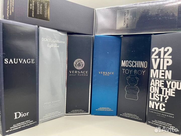 Дезодорант Tom Ford, Chanel, Versace, Dior