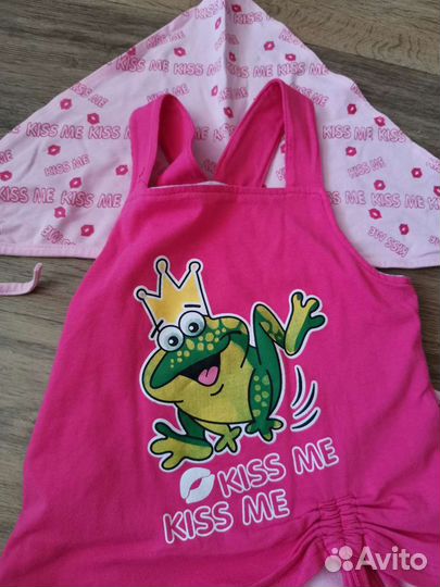 Комплект на выписку для девочки лето