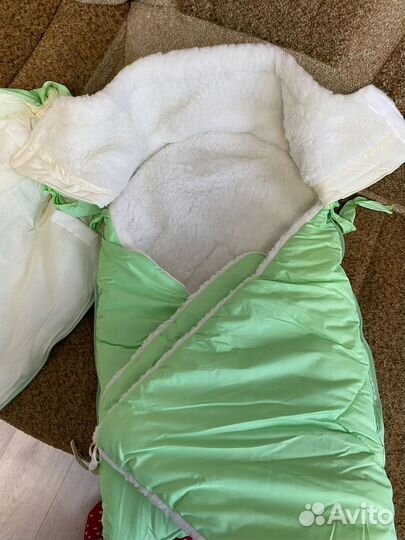 Конверт зимний на овчине