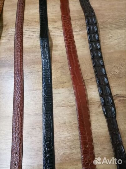 Ремни мужские тактические,кожа крокодила