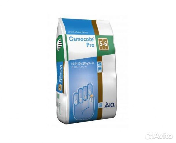 Osmocote PRO 5-6 мес. (19-9-10+2MgO+TE)