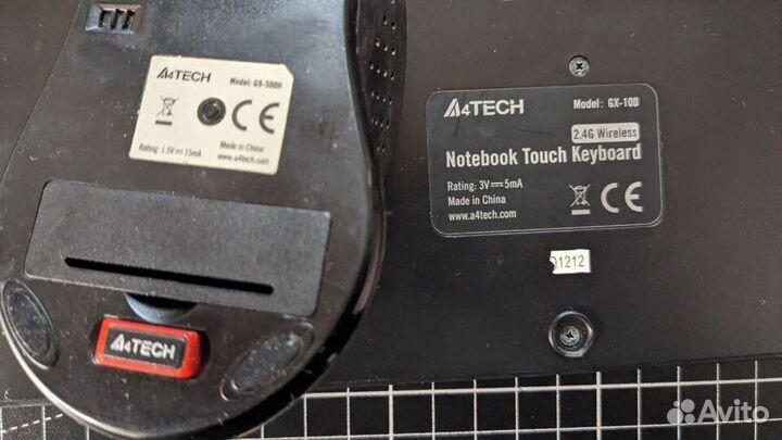 Беспроводная клавиатура A4tech GX-100 (+мышь)