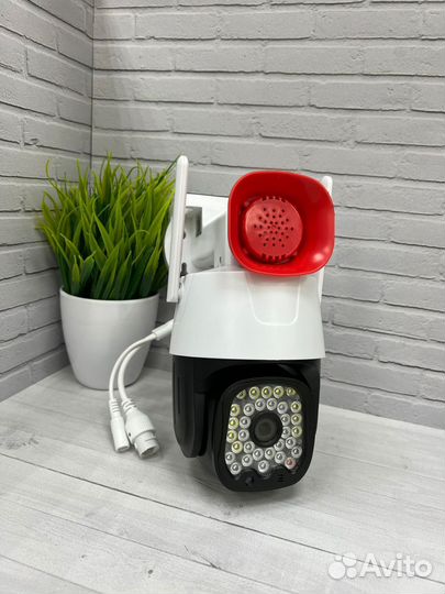 Поворотная Wi-Fi камера качество full HD