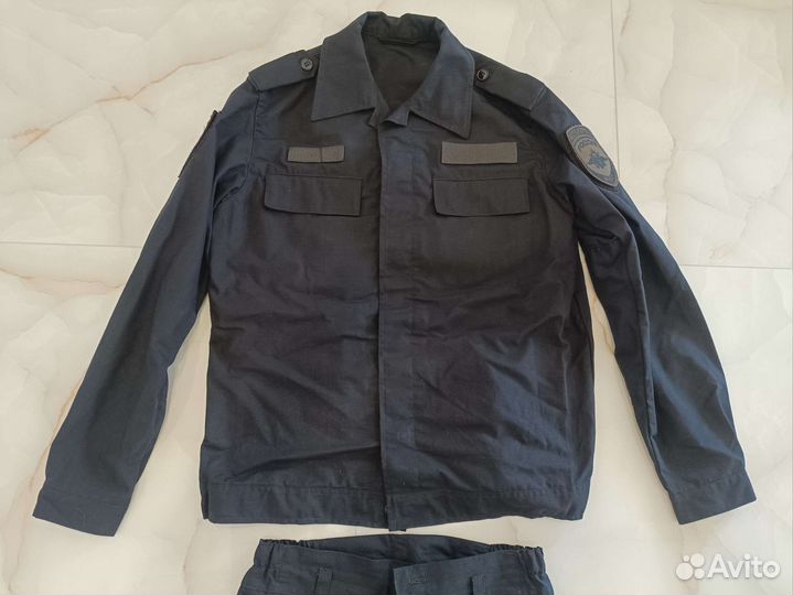 Форма для спецподразделений черная