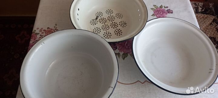 Кастрюля миски куханная утварь СССР