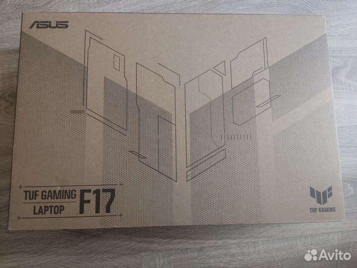 Новый игровой ноутбук asus TUF F17 FX706HEB-HX103