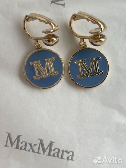 Серьги Max Mara