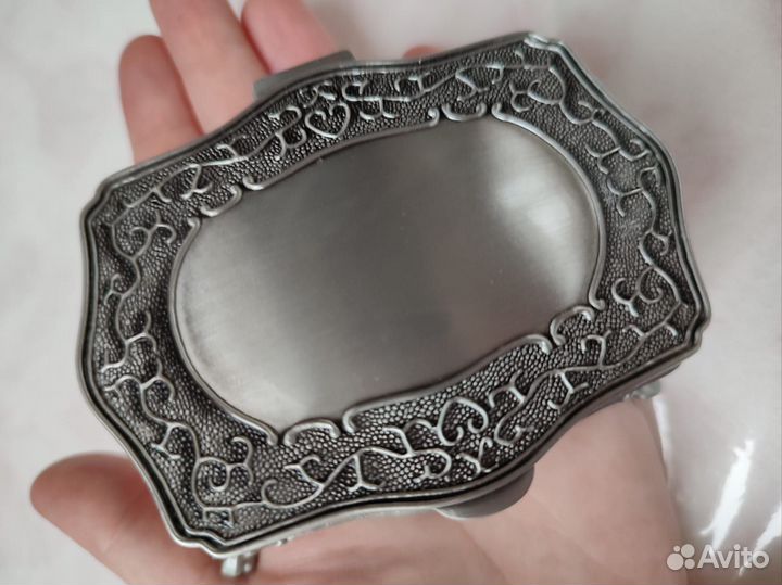 Шкатулка металл для украшений 