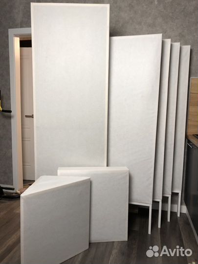 Басовые ловушки, акустические панели