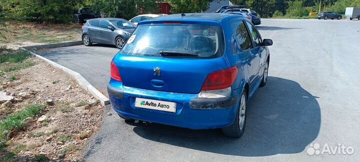 Peugeot 307 1.6 AT, 2002, 300 000 км