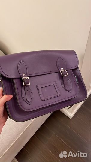 Фиолетовая Сумка портфель