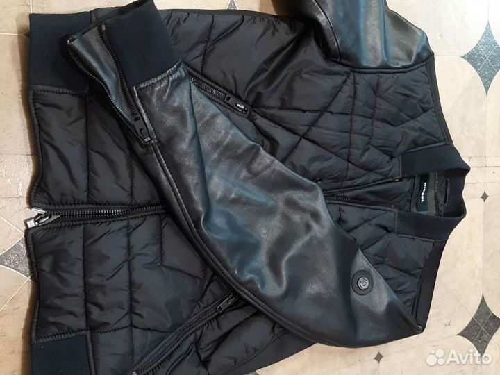 Кожаная куртка diesel
