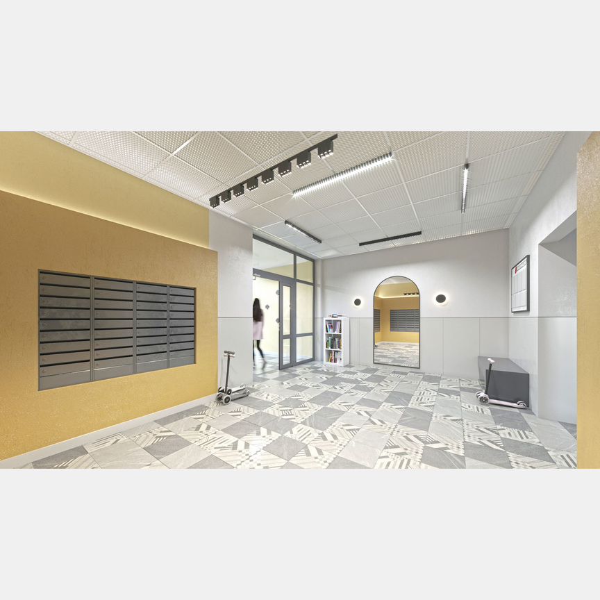 2-к. квартира, 63,1 м², 2/16 эт.