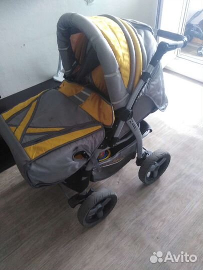 Коляска 3 в 1 adamex neon бу