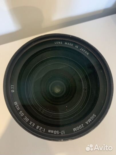 Объектив Sigma AF 17-50 f/2.8 EX DC OS HSM Canon