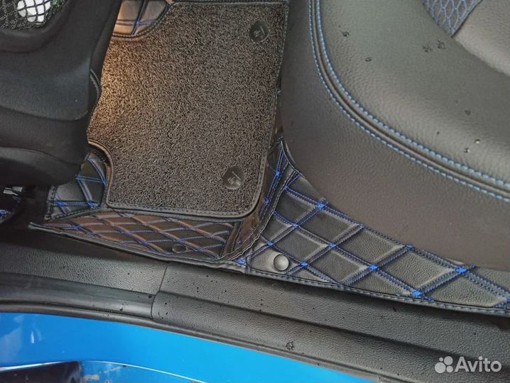 Автомобильные 3D коврики из экокожи 3Д автоковрики