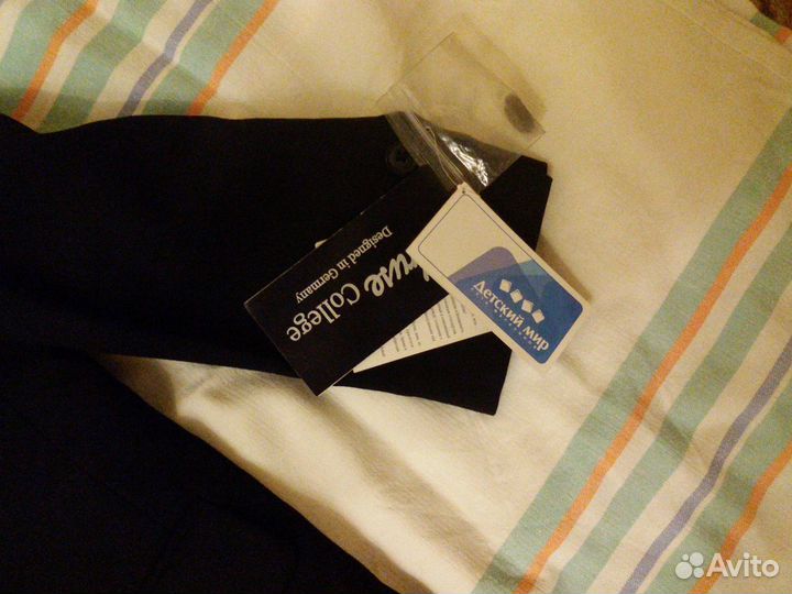 Пиджак детский.чёрный и тёмно-синий. новые р.122